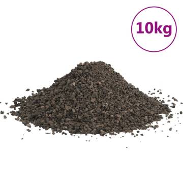 Basalt Gravel 10 kg - Premium Black 3-5 mm for Aquariums