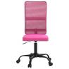 Height Adjustable Pink Mesh Office Chair | Comfort & Style