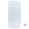 Soft White Beach Towels Set of 4 - 60x135 cm | HipoMarket