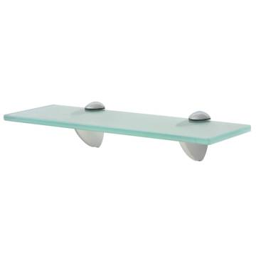 Floating Shelves 2 pcs Glass 30x20 cm - Stylish & Functional