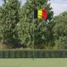 Belgium Flag and Pole 5.55 m Aluminium Size 5.55 m Flag belgium 