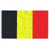 Belgium Flag and Pole 5.55 m Aluminium - Eye-Catching Set