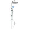 Luxurious Dual Head Shower Set with Hand Shower - Stainless Steel