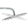 Luxurious Dual Head Shower Set with Hand Shower - Stainless Steel