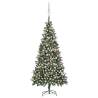 210cm Pre-lit Christmas Tree with Ball Set & Pine Cones