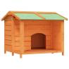 Dog Kennel Brown - Solid Pine Wood 96x87x80.5 cm