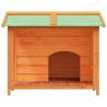 Dog Kennel Brown - Solid Pine Wood 96x87x80.5 cm