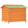 Dog Kennel Brown - Solid Pine Wood 96x87x80.5 cm