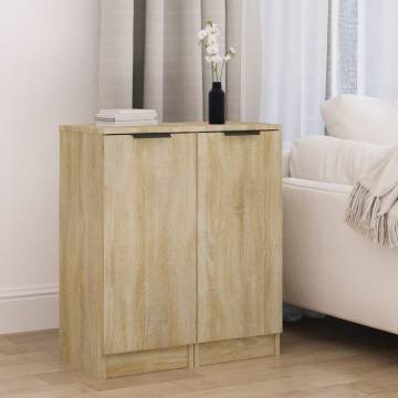 Sideboards 2 pcs Sonoma Oak - Stylish Storage Solutions