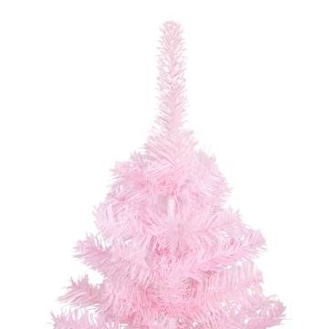 Pink Pre-lit Christmas Tree with Ball Set - 240 cm | HipoMarket