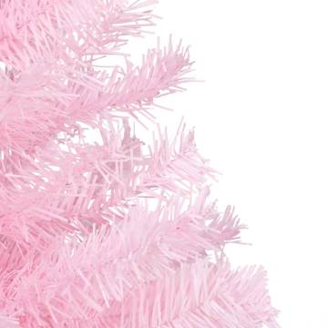 Pink Pre-lit Christmas Tree with Ball Set - 240 cm | HipoMarket