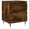 Trendy Smoked Oak Bedside Cabinets - 2 pcs | HipoMarket