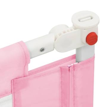 Toddler Safety Bed Rail Pink 90x25 cm - Optimal Protection