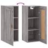 Wall Mounted Grey Sonoma Cabinet | Stylish Storage Solution