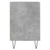 Stylish Concrete Grey TV Cabinet - 100x35x55 cm | HipoMarket