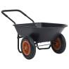 Wheelbarrow Black and Orange 78 L 100 kg Colour black Quantity in Package 1 