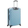 Durable Blue ABS Hardcase Trolley Set - 3 Pieces