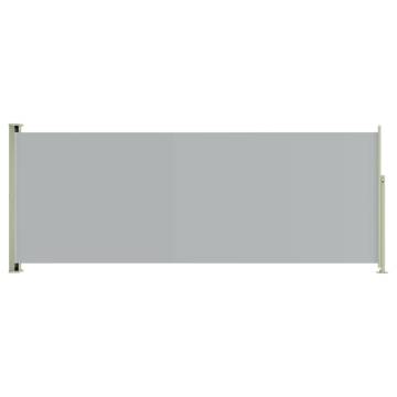 Patio Retractable Side Awning 117x300 cm in Grey - HipoMarket