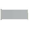 Patio Retractable Side Awning 117x300 cm in Grey - HipoMarket