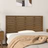 Wall Headboard Honey Brown 146x3x63 cm Solid Wood Pine Colour honey brown Size 146 x 63 cm Quantity in Package 1 