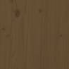 Highboard Honey Brown 100x40x108.5 cm Solid Wood Pine