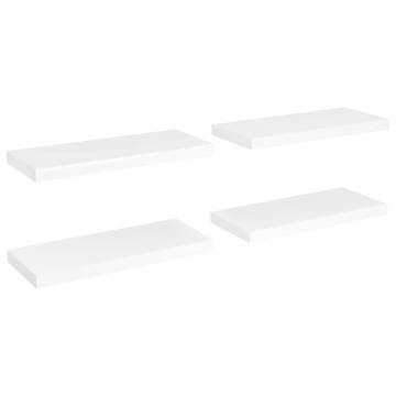 Floating Wall Shelves - Stylish & Durable 4 pcs Set | Hipomarket