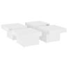 Stylish White Coffee Table - 90x90x28 cm - Durable Design