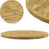 Table Top Solid Oak Wood Round 44 mm 400 mm Size 44 mm/400 mm Quantity in Package 1 