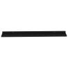 Stylish Black Wall Shelves - 4 pcs, 100x9x3 cm | HipoMarket