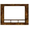 Stylish Smoked Oak TV Cabinet - 152x22x113 cm | Hipo Market