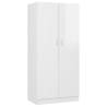 High Gloss White Wardrobe - Stylish Storage Solution