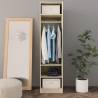 Sonoma Oak Wardrobe - Compact Design | Hipo Market