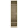 Sonoma Oak Wardrobe - Compact Design | Hipo Market