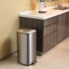 EKO Pedal Bin Regent 20 L Matte Silver | Stylish & Functional