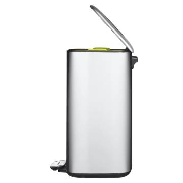 EKO Pedal Bin Regent 20 L Matte Silver | Stylish & Functional