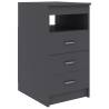 Stylish Grey Drawer Cabinet - Compact Storage Solution | HipoMarket