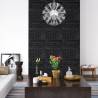 3D Wallpaper Bricks Self-adhesive 40 pcs Black Colour black Quantity in Package 40 