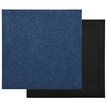 Carpet Floor Tiles Dark Blue - 20 pcs 5 m² - Hipomarket