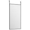 Stylish Black Door Mirror 30x60 cm - Minimalist Home Decor