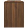 Dressing Stool Brown Oak 70x35x45 cm | Hipomarket UK