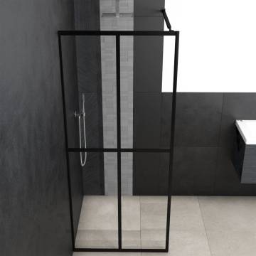 Walk-in Shower Screen 140x195 cm - Clear Tempered Glass