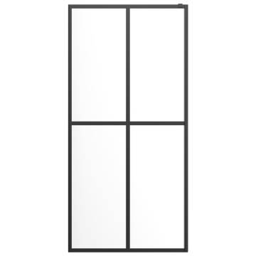 Walk-in Shower Screen 140x195 cm - Clear Tempered Glass