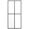 Walk-in Shower Screen 140x195 cm - Clear Tempered Glass