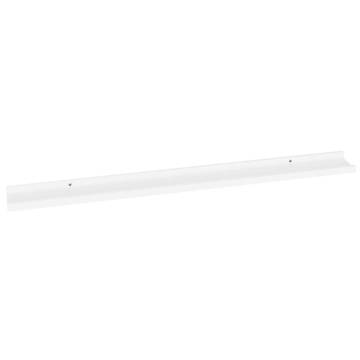 White Wall Shelves (2 pcs) - 100x9x3 cm | Hipo Market