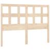 Stylish Solid Wood Pine Bed Headboard - 185.5x4x100 cm