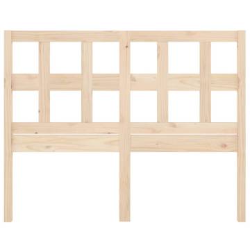 Stylish Solid Wood Pine Bed Headboard - 185.5x4x100 cm