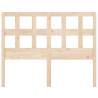 Stylish Solid Wood Pine Bed Headboard - 185.5x4x100 cm