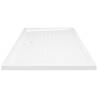 Shower Base Tray with Dots - White 80x120 cm | HipoMarket