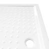 Shower Base Tray with Dots - White 80x120 cm | HipoMarket