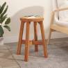 Stool Brown 38x38x45 cm | Solid Acacia Wood | HipoMarket